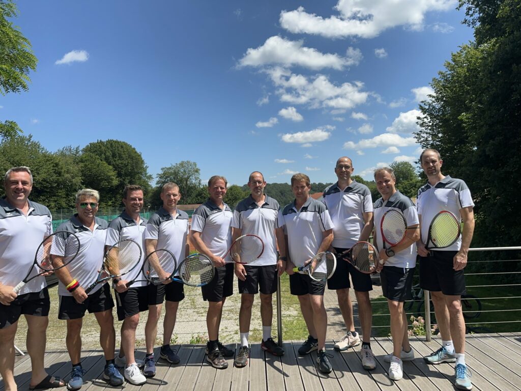 Gruppenfoto der Herren 40